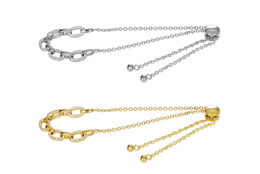 Pulsera plata 925 eslabones