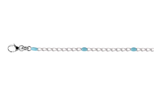 [18177B16E3ETUPL] Pulsera plata 925 esmalte