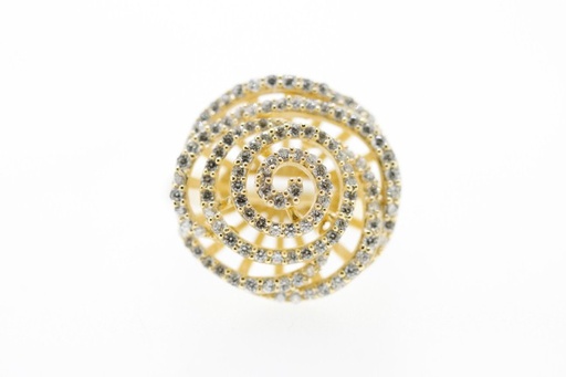 Ring silver 925 cz microsetting