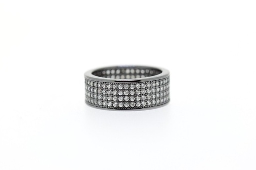 Ring silver 925 cz microsetting