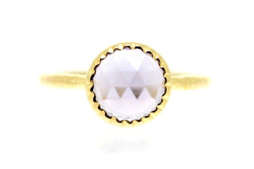 Ring silver 925 semiprecious stone