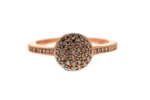 Anillo plata 925 con zirconita microsetting 