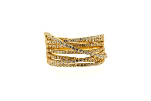 Silver 925 microsetting ring cz