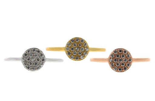 Anillo plata 925 zirconita 