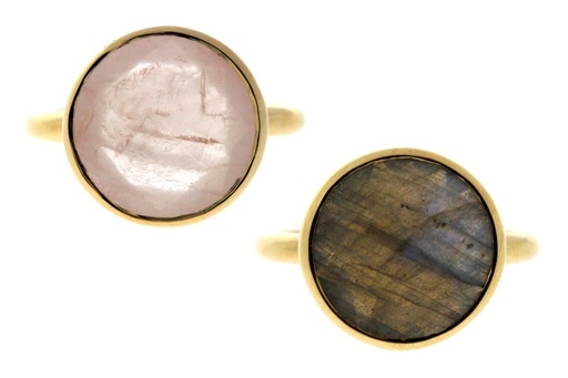 Silver 925 ring semi precious stone