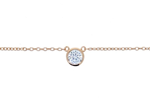 Collar plata 925 con zirconita