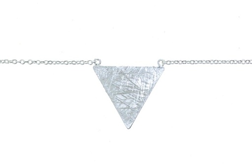 Collar plata 925 triangulo 
