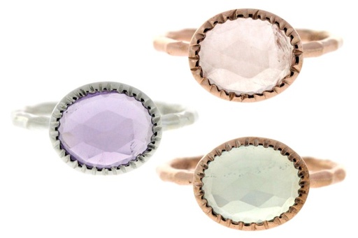 Anillo plata 925 piedra semi preciosa 