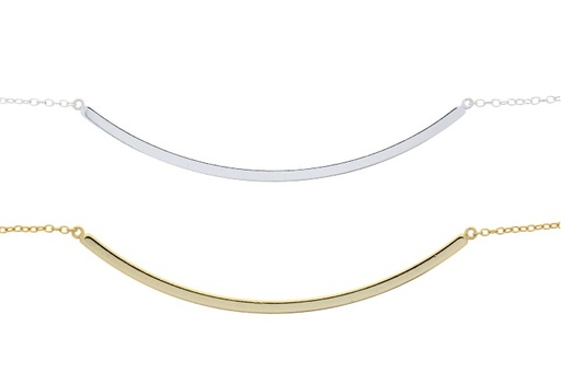 Silver 925 necklace 40+5cm sterling silver