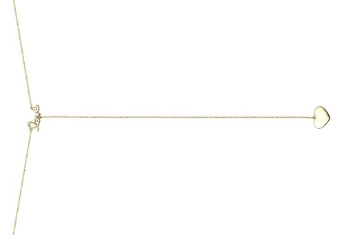 Collar plata 925 corazon y love