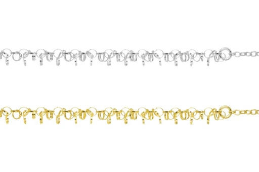 Silver 925 necklace 40+5cm sterling silver