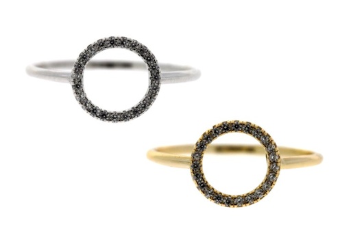 Anillo plata 925 con zirconita 