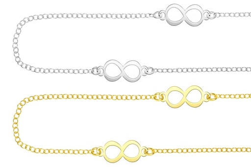 Collar plata 925 infinito 