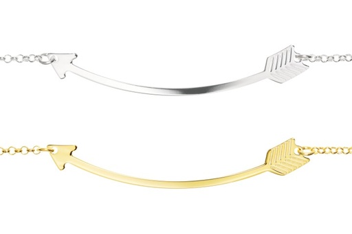 Collar plata 925 flecha 