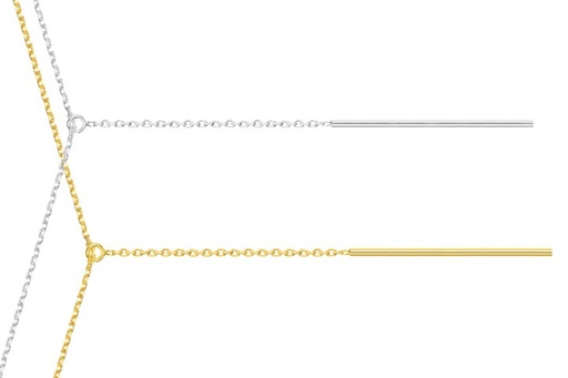 Collar plata 925 barra