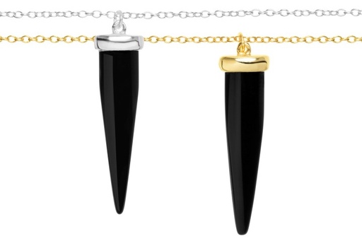 Collar plata 925 cuerno 