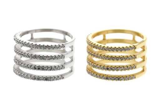 Anillo plata 925 con zirconita 