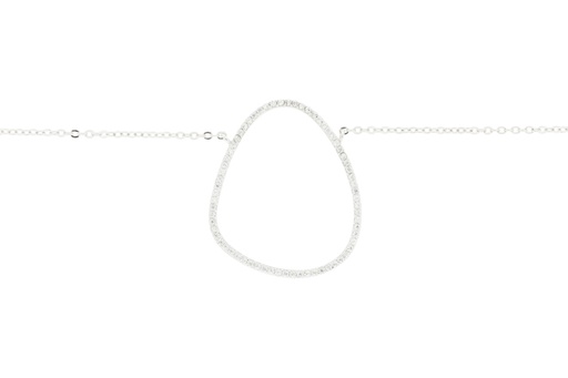 Collar plata 925 zirconita 