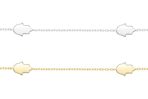 Silver 925 necklace 38+5cm sterling silver