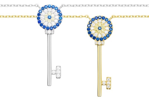 Silver 925 necklace 38+5cm rhodium