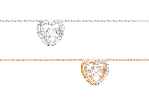 [10331C003ZBL] Pendant silver 925 40+5cm rose gold plated