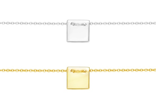 Silver 925 necklace 38+5cm sterling silver