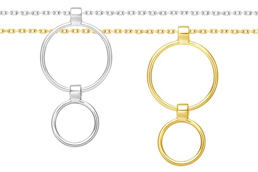 Silver 925  necklace 38+5cm sterling silver