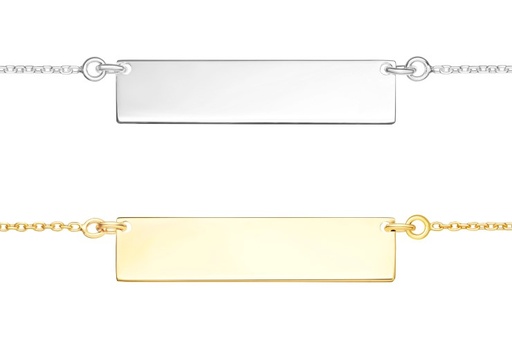 Collar plata 925 barra 