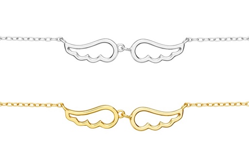 Collar plata 925 alas 