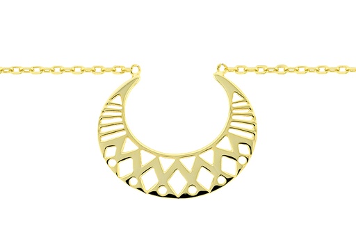 Silver 925 necklace 40+5cm sterling silver