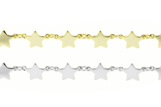 Silver 925 stars necklace