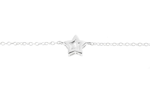 [11270C381ZBL] Collar plata 925 estrella 
