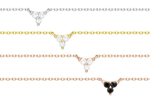 Collar plata 925 zirconitas