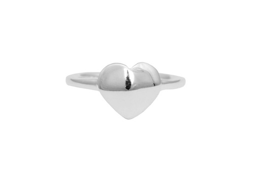 Silver 925 ring heart
