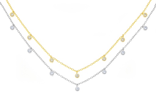 Silver 925 cz necklace