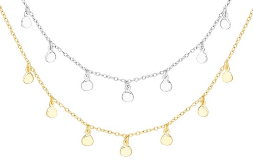 Silver 925 necklace 38+5cm sterling silver