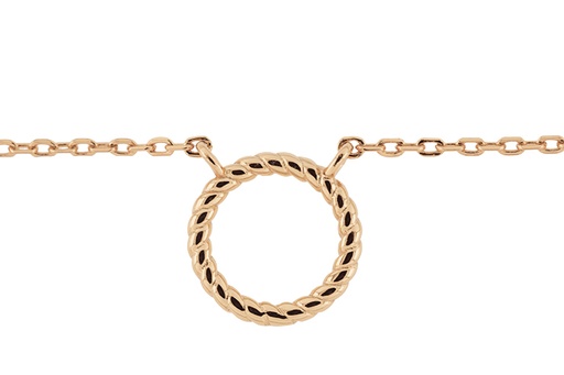 Collar plata 925 circulo 