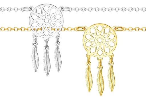 Collar plata 925 atrapasueños 