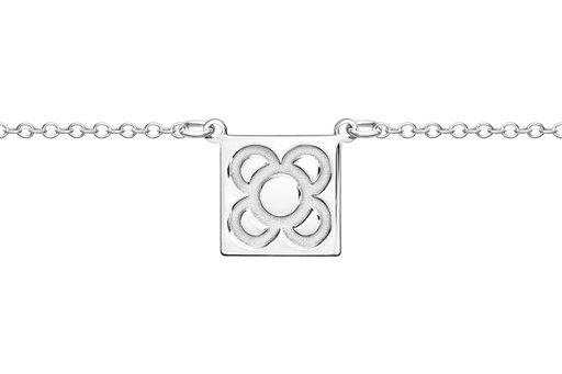 Silver 925 barcelona flower ne 38+5cm sterling silver