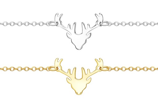 Silver 925 necklace 38+5cm sterling silver