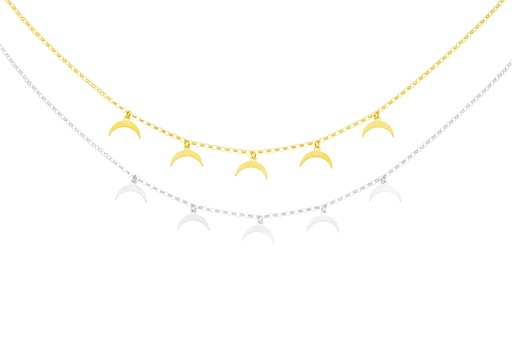 Silver 925 necklace 38+5cm sterling silver