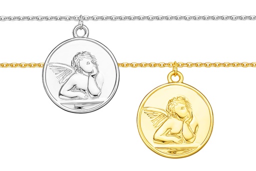 Silver 925 necklace 40+5cm sterling silver