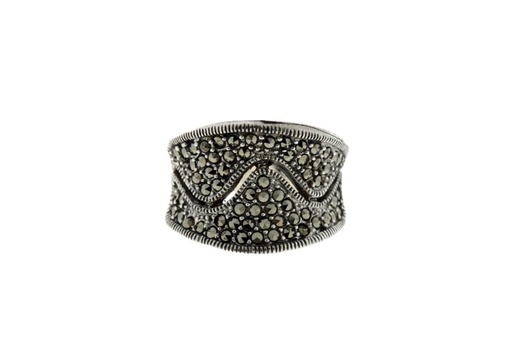 Silver 925 ring marcasite