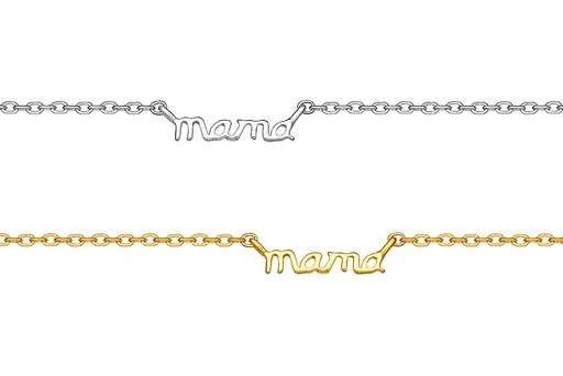 Collar plata 925 mama