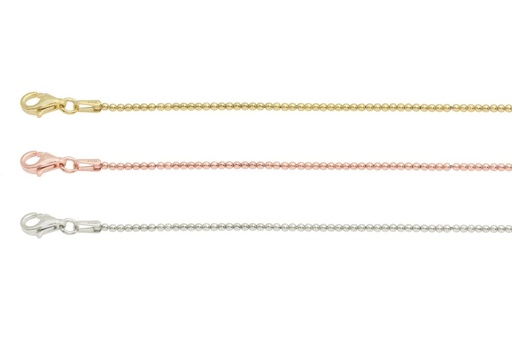 Silver 925 necklace 38+5cm sterling silver