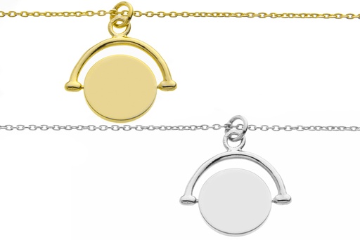 Silver 925 necklace 38+5cm sterling silver