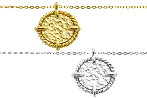 Silver 925 necklace 38+5cm sterling silver