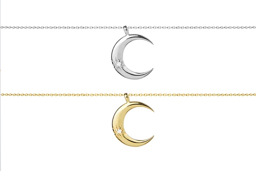 Silver 925 necklace 38+5cm rhodium