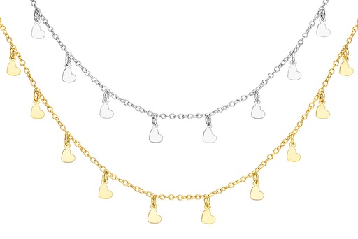 Silver 925 necklace 38+5cm sterling silver