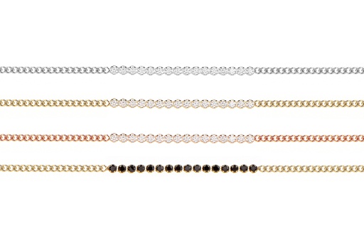 Silver 925 necklace with cz